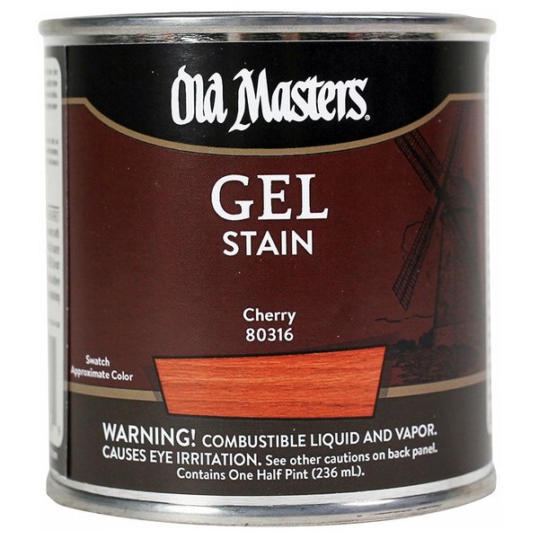 Old Masters 1/2 Pt Cherry Oil-Based Gel Stain 80316